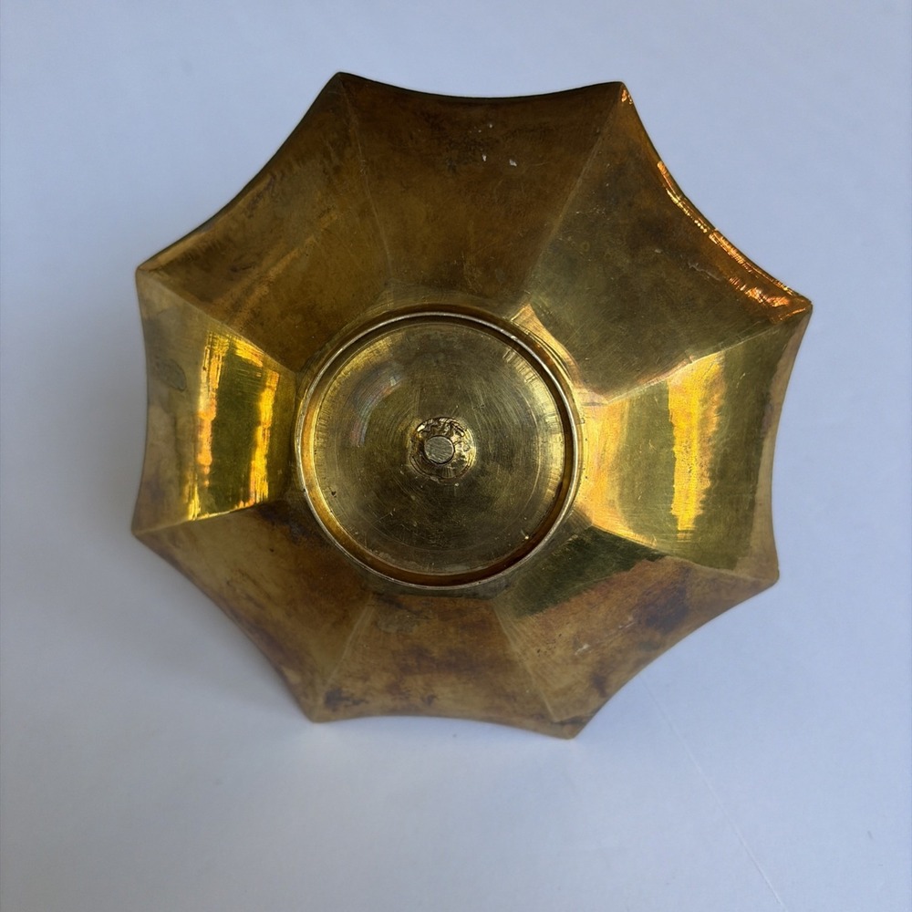 BRASS UMBRELLA TRINKET / RING DISH - Picture 6 of 11